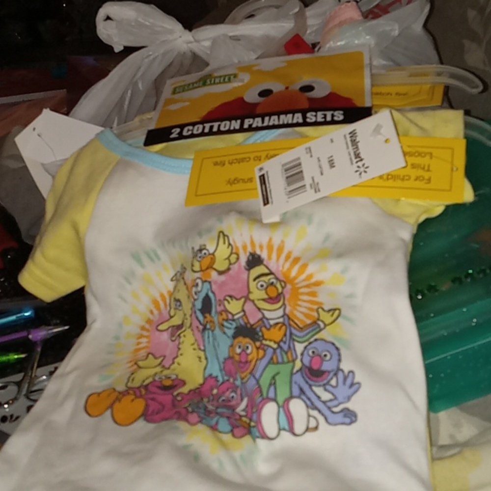 2 piece baby outfit good for nighttime pajamas  Set